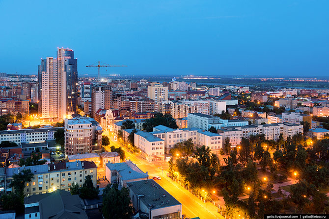 Самара с высоты Самара с высоты