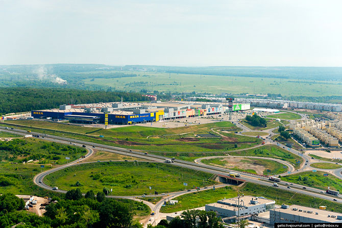 Самара с высоты Самара с высоты