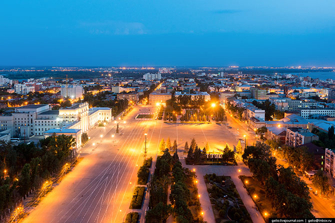 Самара с высоты Самара с высоты