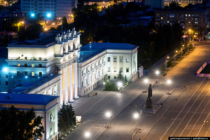 Самара с высоты Самара с высоты