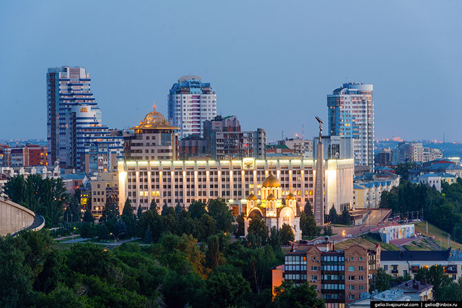 Самара с высоты Самара с высоты