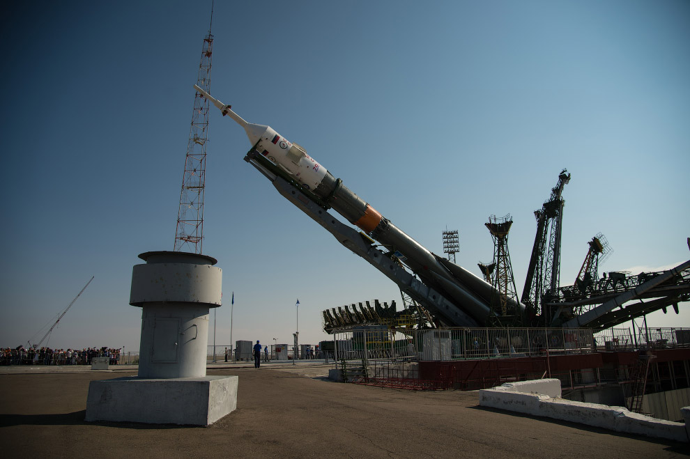 Старт космического корабля «Союз МС» Старт космического корабля «Союз МС»