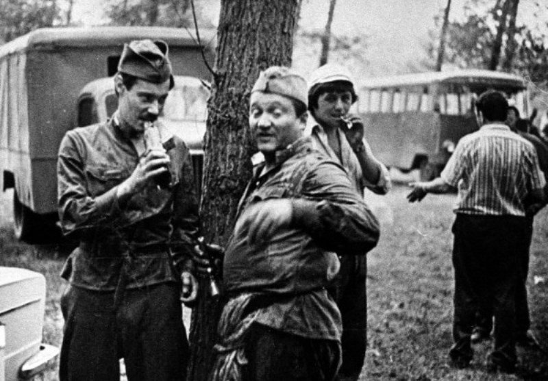 Съемки фильма «Место встречи изменить нельзя» Съемки фильма «Место встречи изменить нельзя»