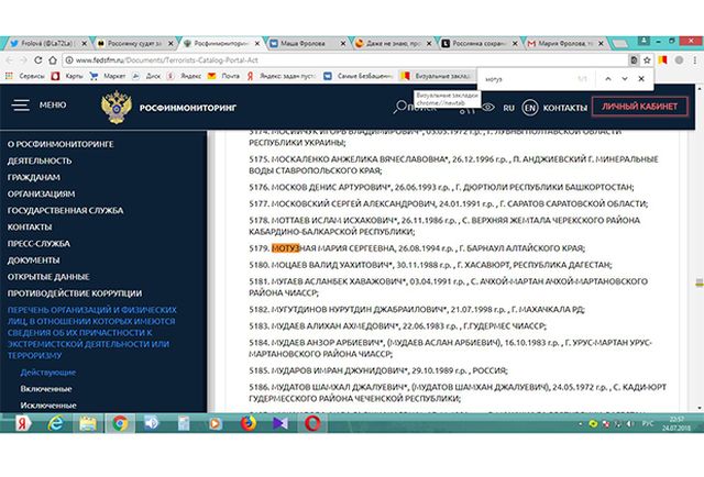 История Марии Мотузной, которой грозит тюремный срок за мемы в социальной сети История Марии Мотузной, которой грозит тюремный срок за мемы в социальной сети