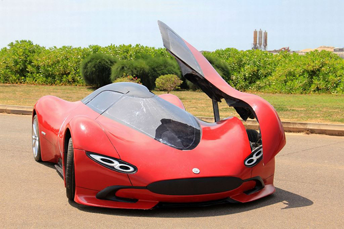 Шикарный автомобиль созданный своими руками Шикарный автомобиль созданный своими руками