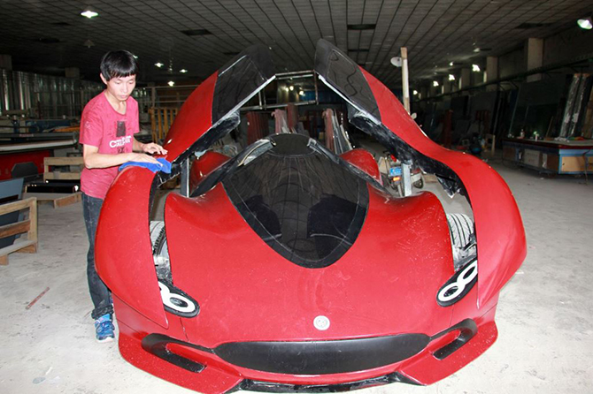 Шикарный автомобиль созданный своими руками Шикарный автомобиль созданный своими руками