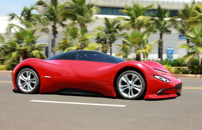 Шикарный автомобиль созданный своими руками Шикарный автомобиль созданный своими руками