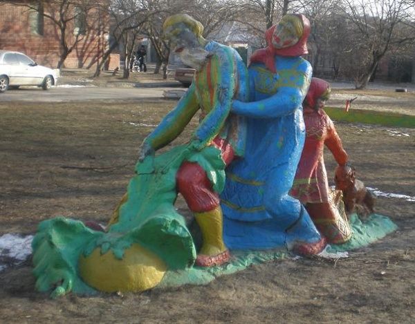 Уютные российские дворики