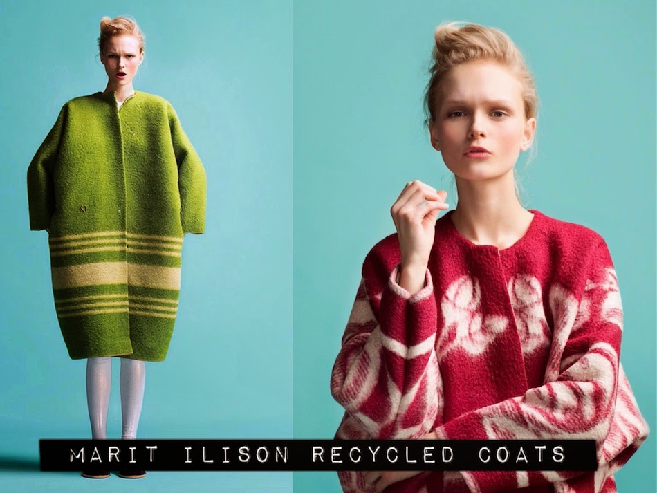 Marit Ilison: пальто из советских одеял Marit Ilison: пальто из советских одеял