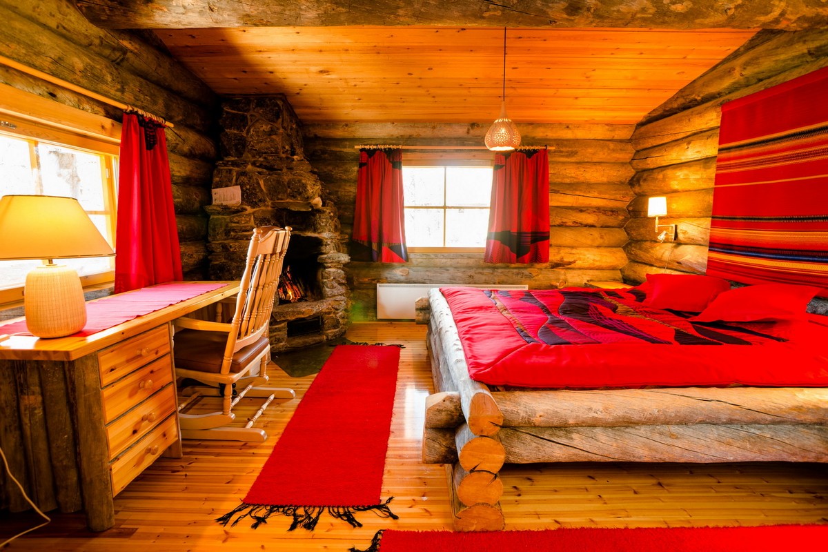 Поразительный финский отель Kakslauttanen