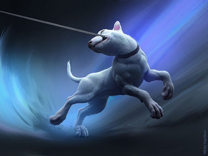 Невероятные 3D-иллюстрации Никиты Веприкова
