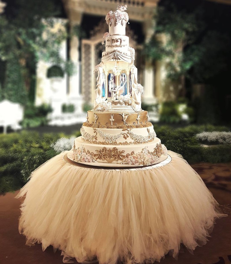 Невероятные свадебные торты, созданные семейной кондитерской Le Novelle Cake Невероятные свадебные торты, созданные семейной кондитерской Le Novelle Cake