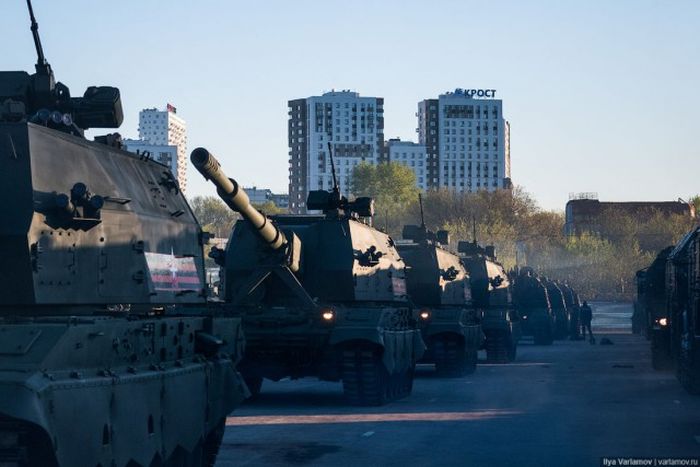 Генеральная репетиция парада Победы Генеральная репетиция парада Победы