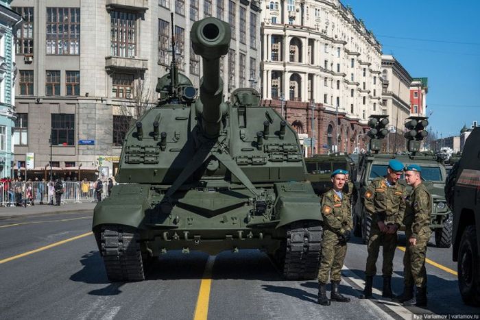 Генеральная репетиция парада Победы Генеральная репетиция парада Победы