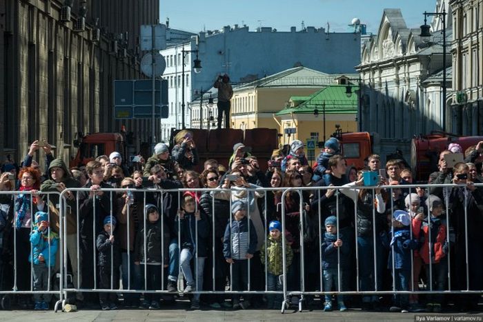Генеральная репетиция парада Победы Генеральная репетиция парада Победы