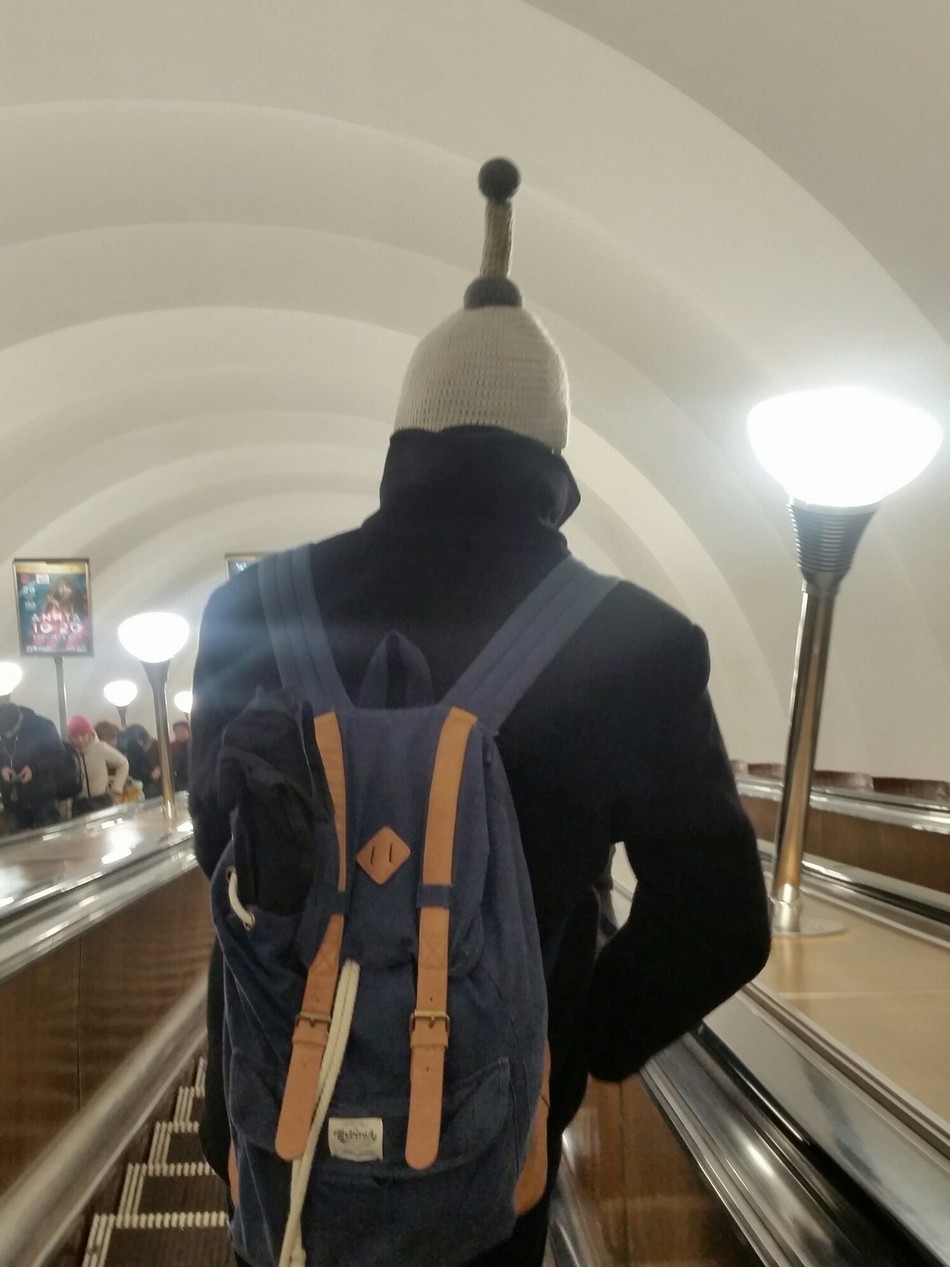 Модники из российского метрополитена