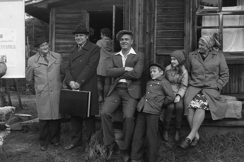Редкие кадры со съемок советских фильмов Редкие кадры со съемок советских фильмов