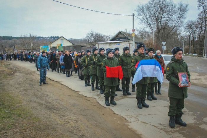 Захоронение останков советского солдата Захоронение останков советского солдата