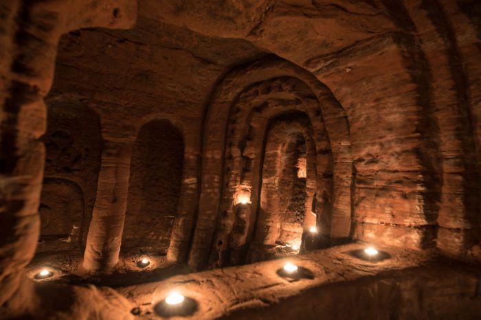Кроличья нора 700 лет скрывала за собой вход в пещеру тамплиеров