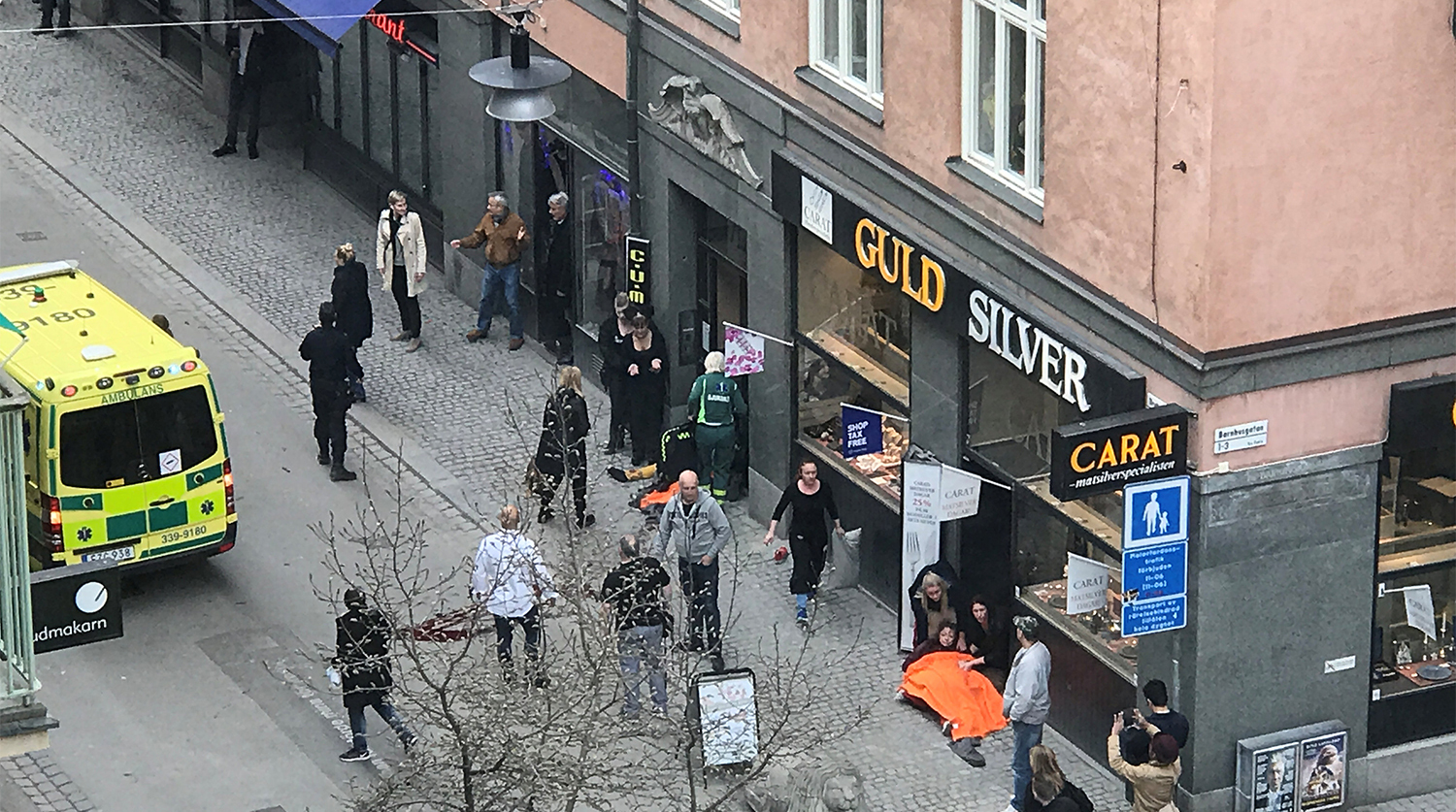 Последние новости о теракте в Стокгольме Последние новости о теракте в Стокгольме