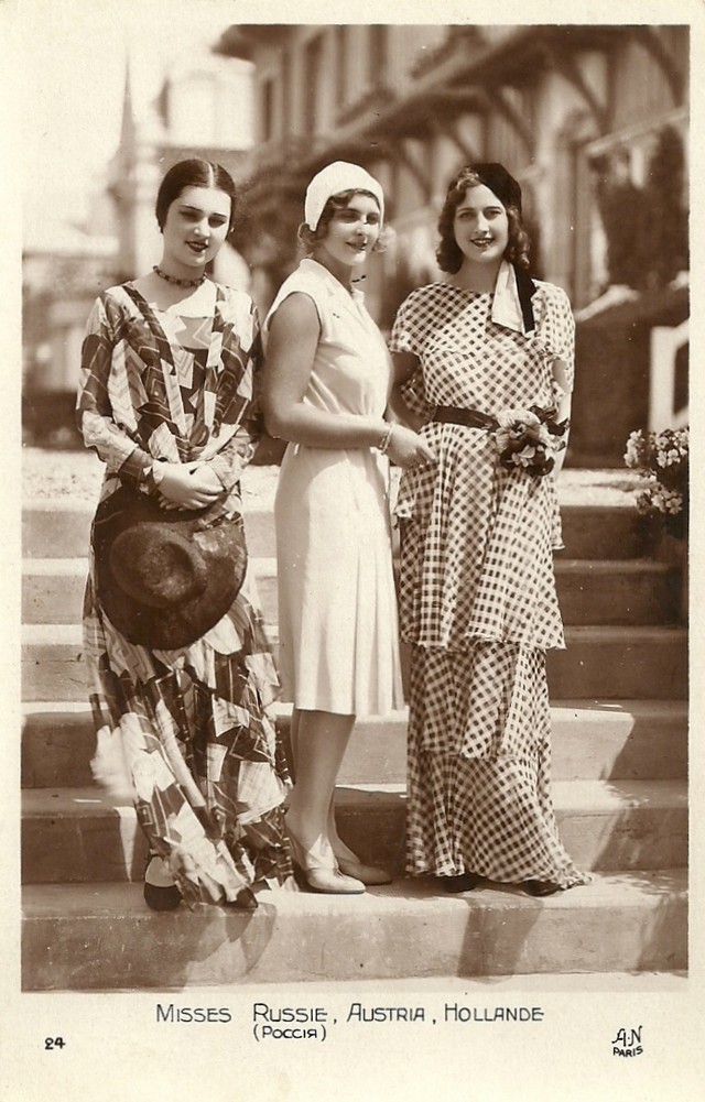 Ретрокрасавицы с конкурса «Мисс Европа — 1930» Ретрокрасавицы с конкурса «Мисс Европа — 1930»