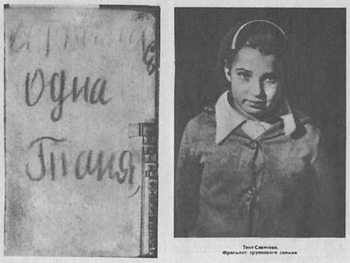 Страшный дневник войны школьницы Тани Савичевой Страшный дневник войны школьницы Тани Савичевой