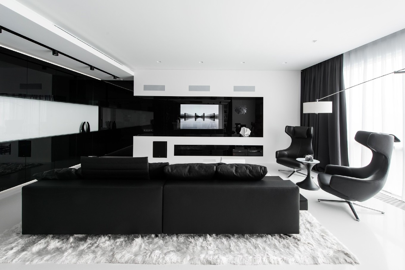 Квартира в Москве от студии Geometrix Design Квартира в Москве от студии Geometrix Design