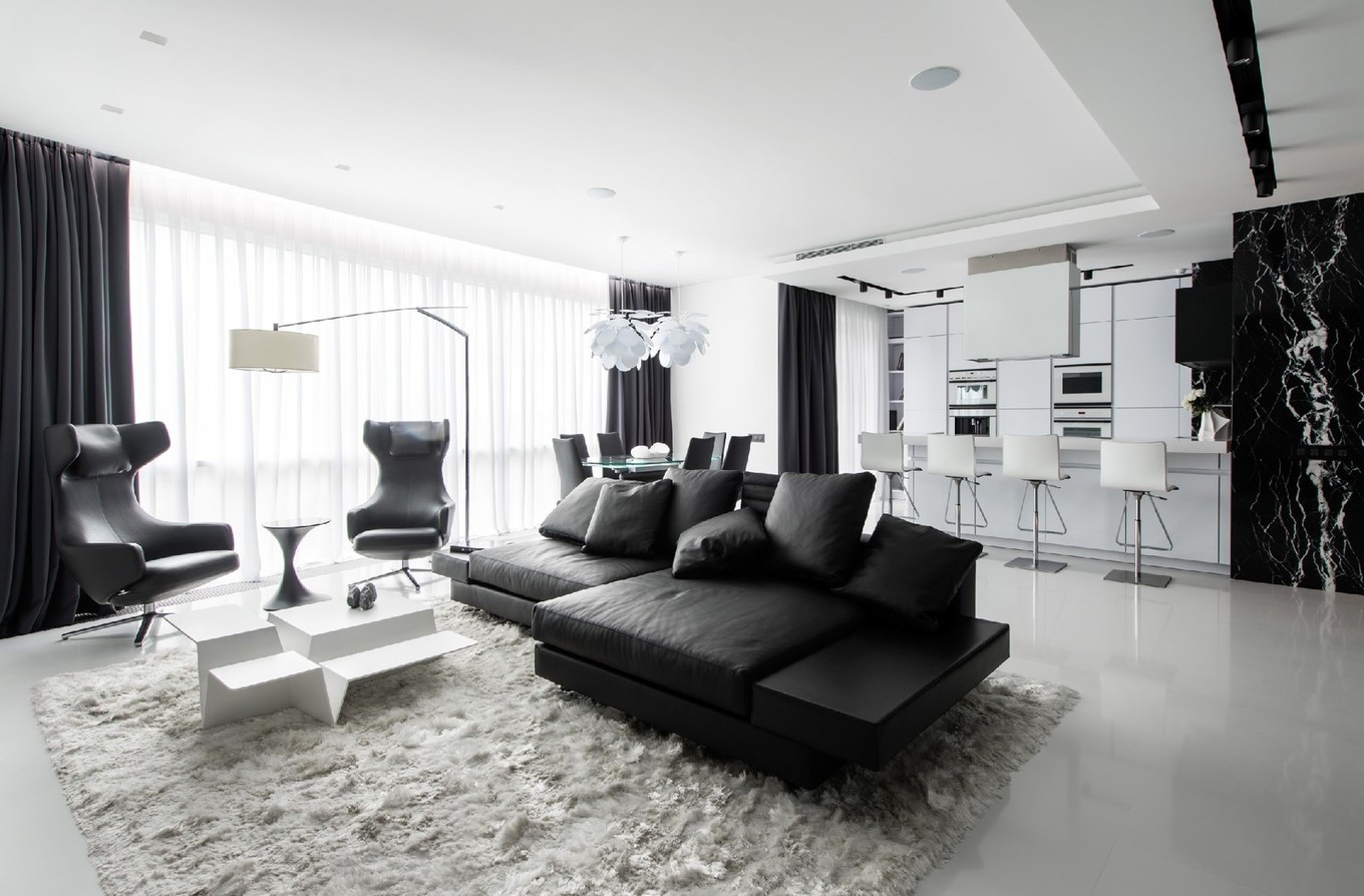 Квартира в Москве от студии Geometrix Design Квартира в Москве от студии Geometrix Design