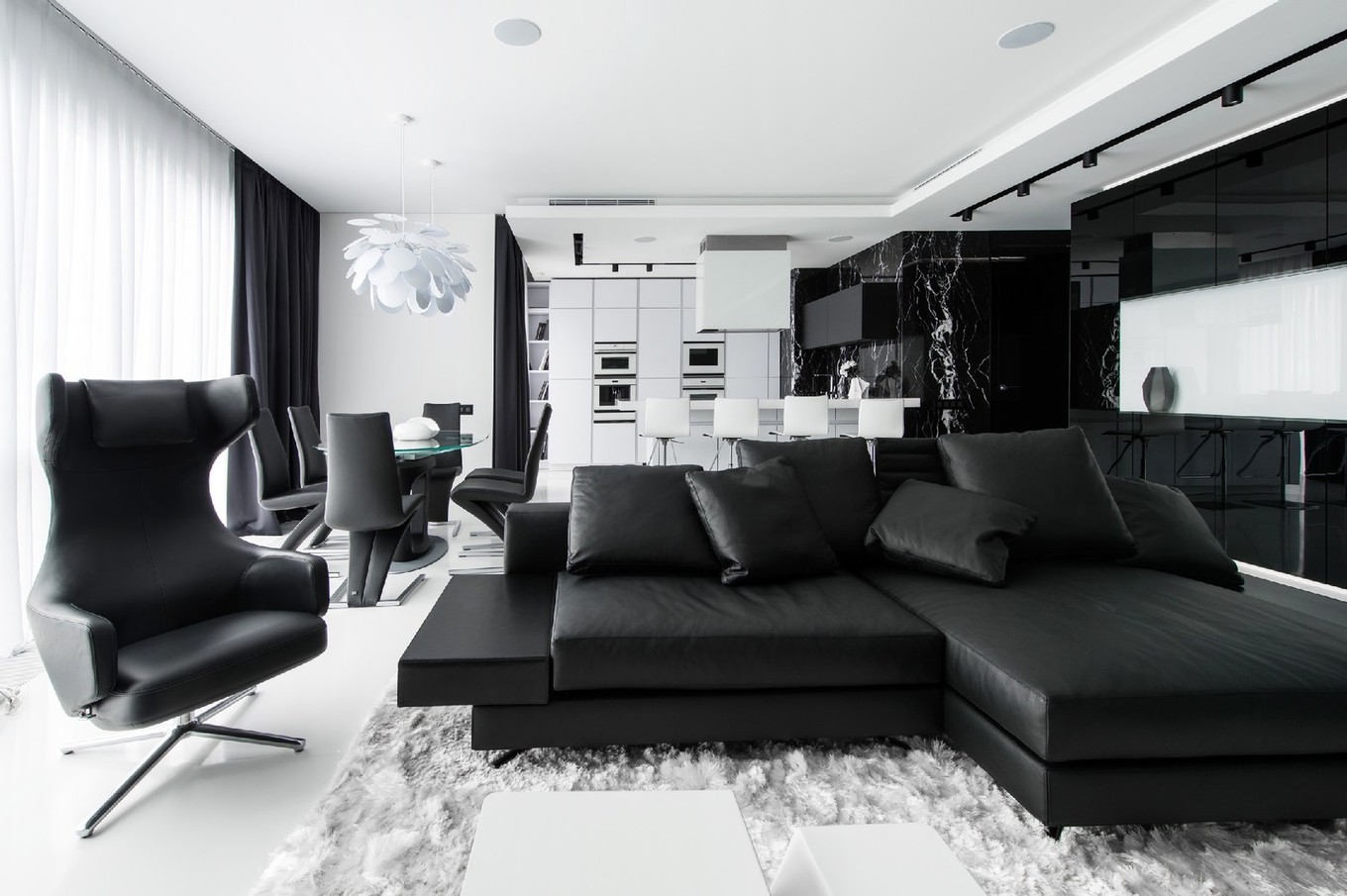 Квартира в Москве от студии Geometrix Design Квартира в Москве от студии Geometrix Design