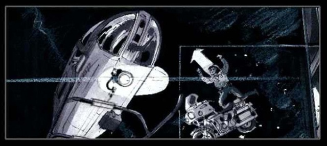 Рисунки Джеймса Кэмерона к фильму "Терминатор 2". Продолжение