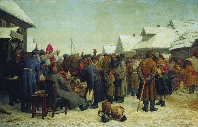 Россия 19-го века – картины маслом Россия 19-го века – картины маслом