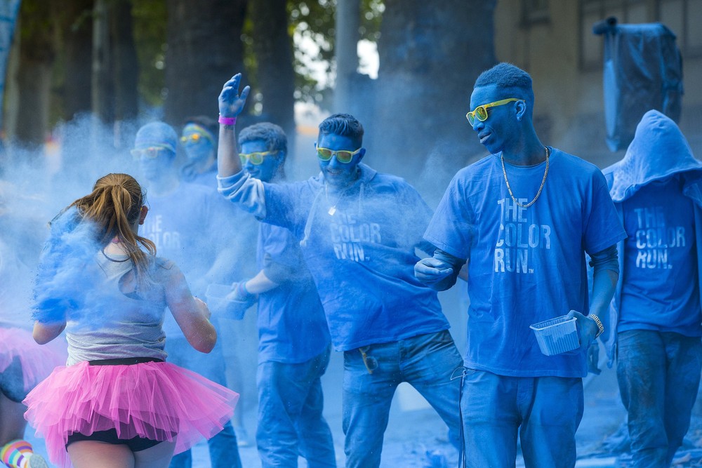 Забег The Color Run в Бельгии
