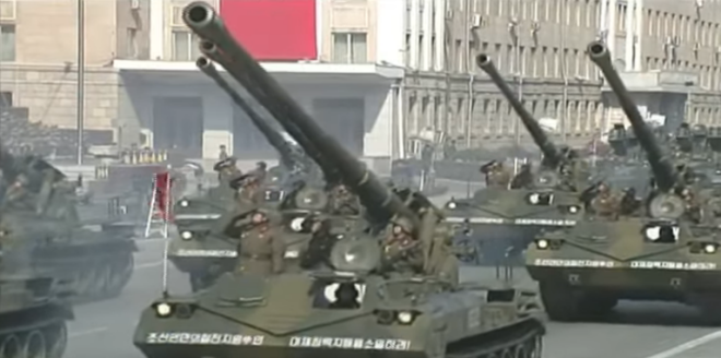 Перед Олимпиадой Северная Корея продемонстрировала свою мощь Перед Олимпиадой Северная Корея продемонстрировала свою мощь