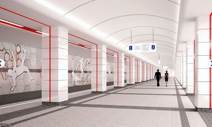 Проекты новых станций метро для Москвы (36 фото)