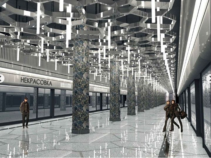 Проекты новых станций метро для Москвы (36 фото)