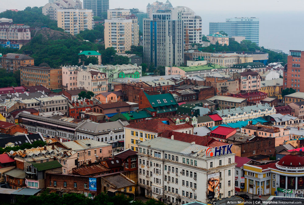 Владивосток с высоты Владивосток с высоты