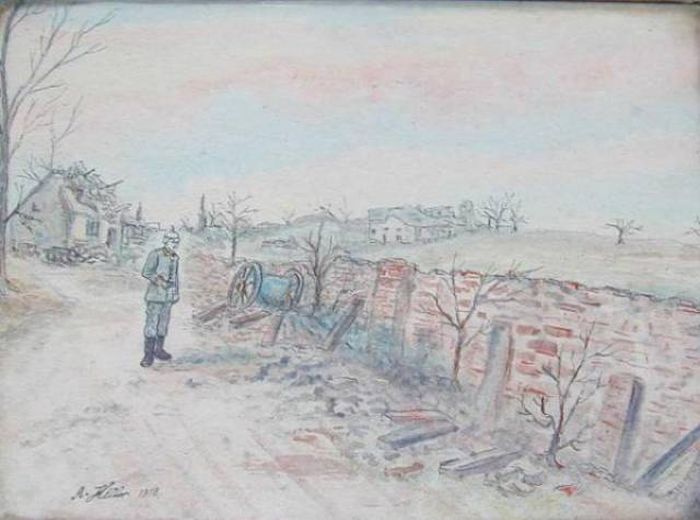 Картины Адольфа Гитлера