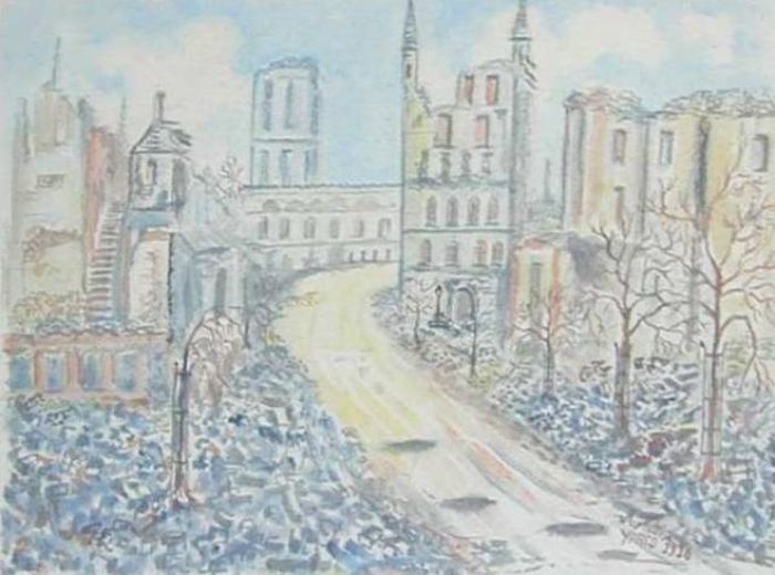 Картины Адольфа Гитлера