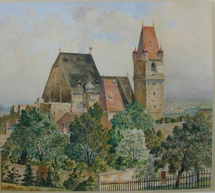 Картины Адольфа Гитлера