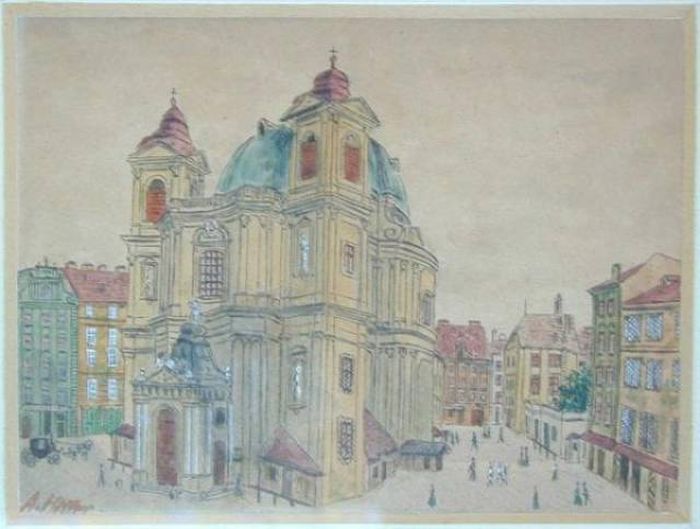 Картины Адольфа Гитлера