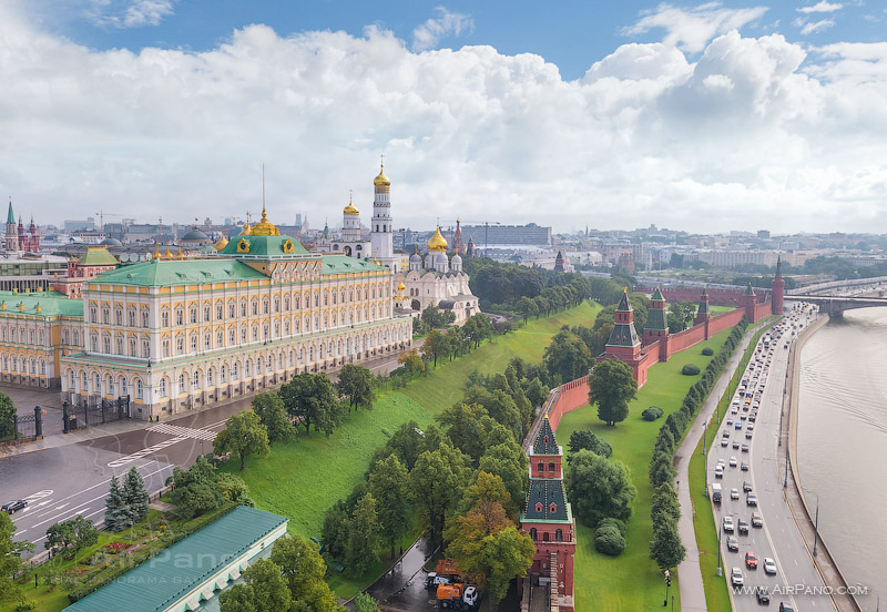 Московский Кремль с высоты Московский Кремль с высоты