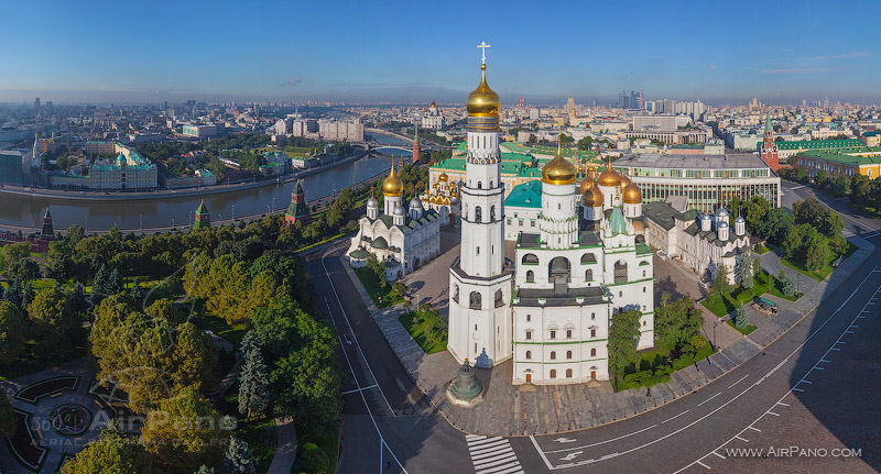 Московский Кремль с высоты Московский Кремль с высоты