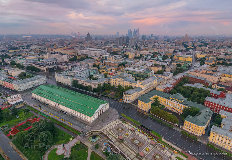 Московский Кремль с высоты Московский Кремль с высоты