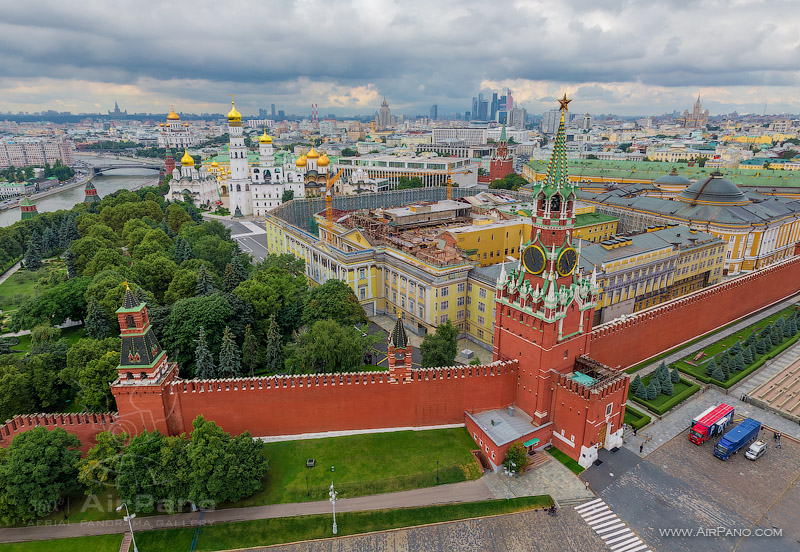 Московский Кремль с высоты Московский Кремль с высоты