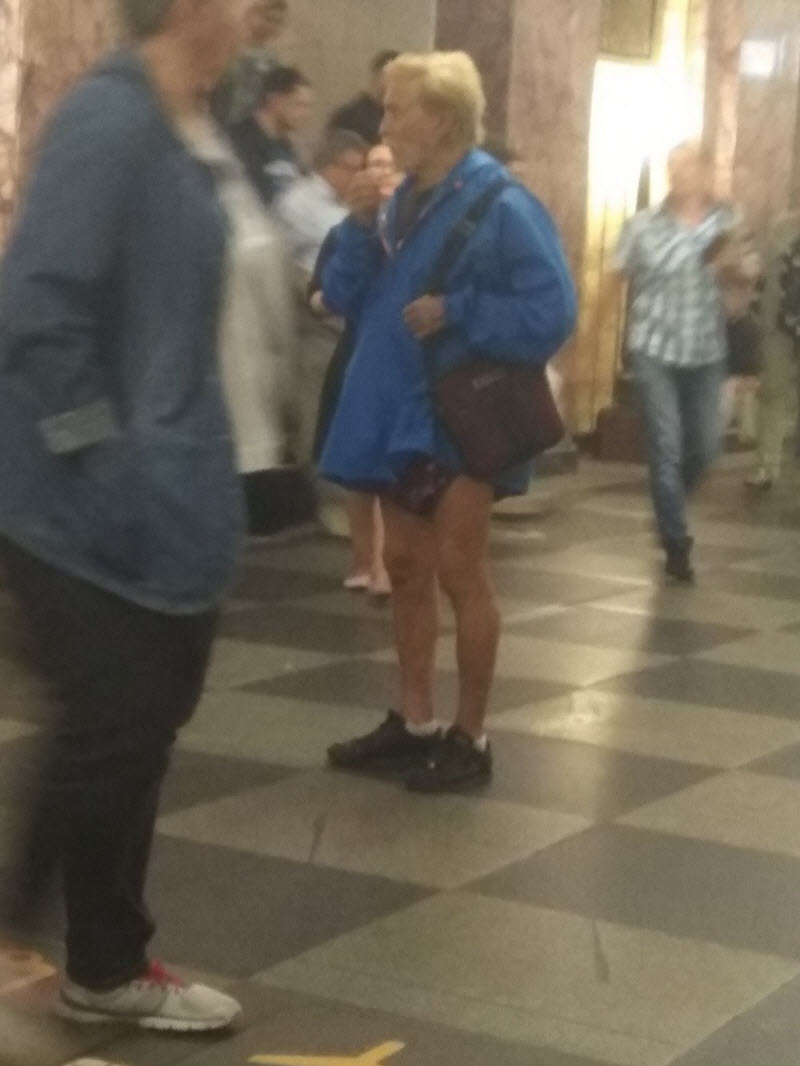Модники из российского метрополитена
