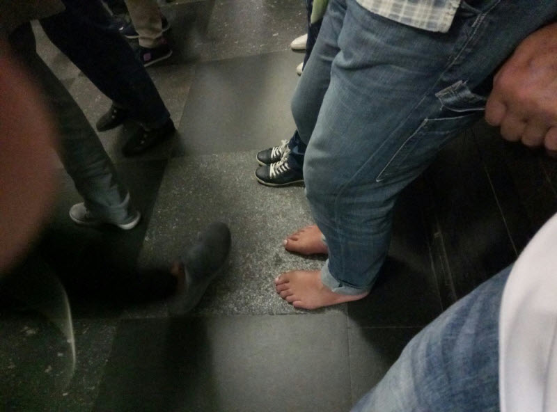 Модники из российского метрополитена