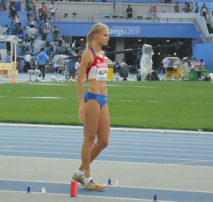 Спортсменка Даша Клишина
