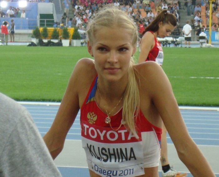 Спортсменка Даша Клишина