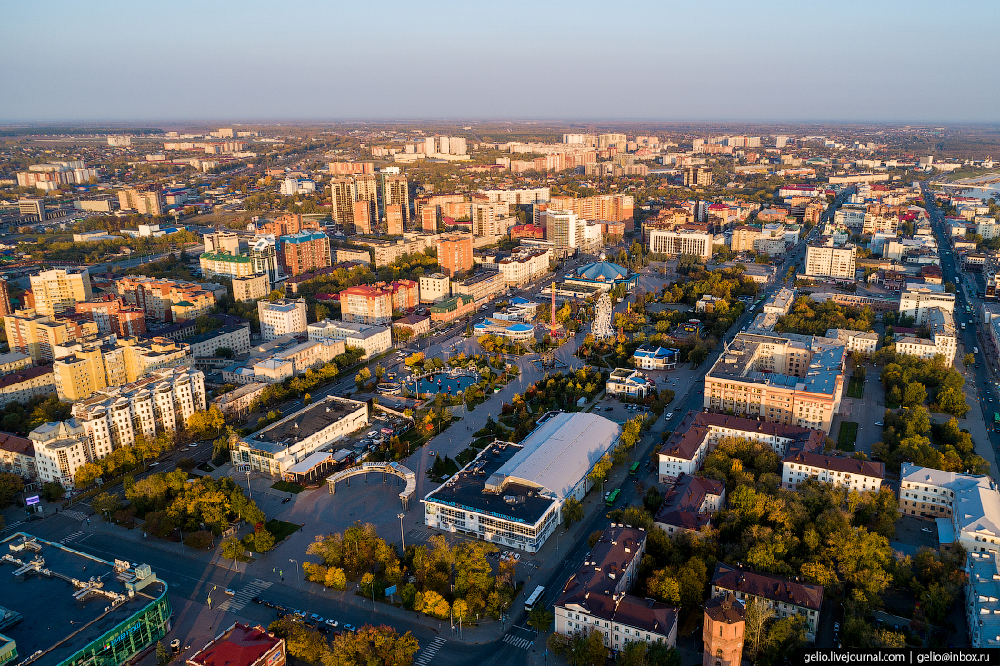 Тюмень с высоты птичьего полета Тюмень с высоты птичьего полета