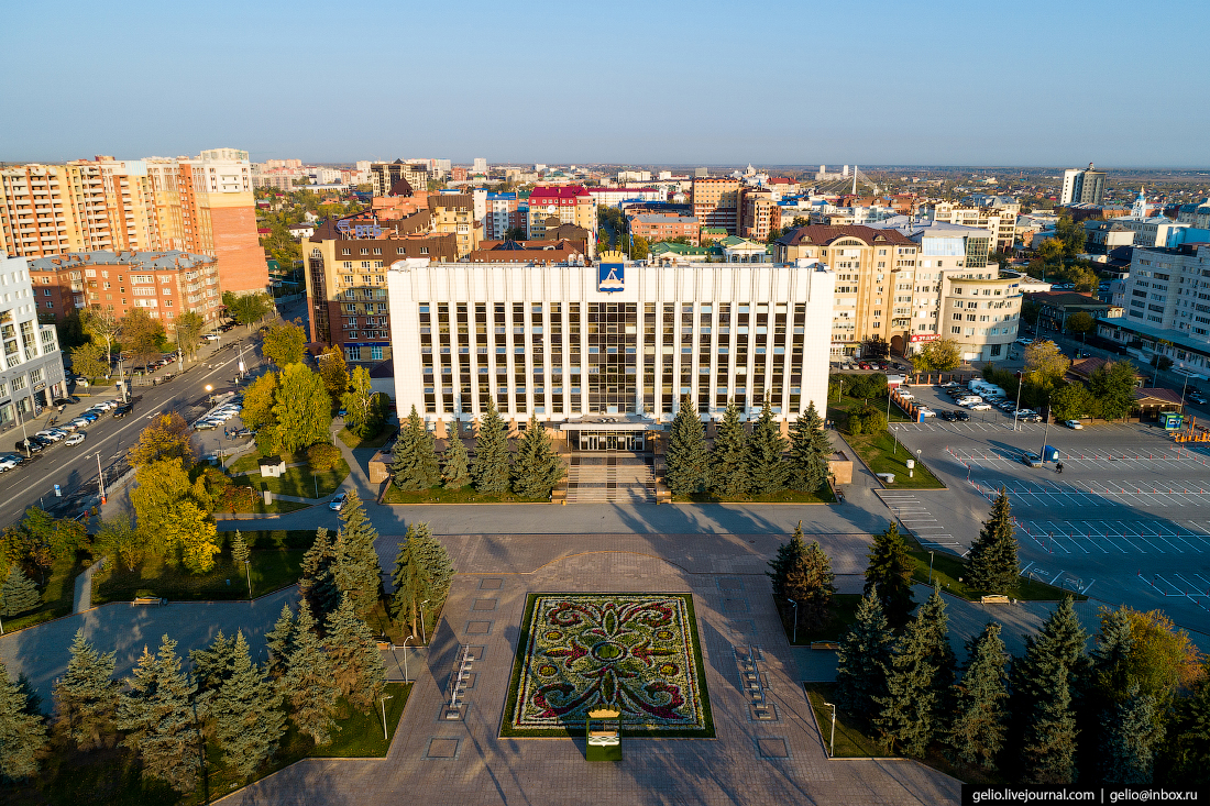Тюмень с высоты птичьего полета Тюмень с высоты птичьего полета